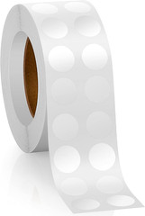 3000 Pcs Clear Stickers 0. 5 Inch Clear Circle Transparent Stickers for Sealing