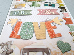 Paper House Wedding Cardstock Stickers Better Together Mr & Mrs Cake 12″ Sheet
