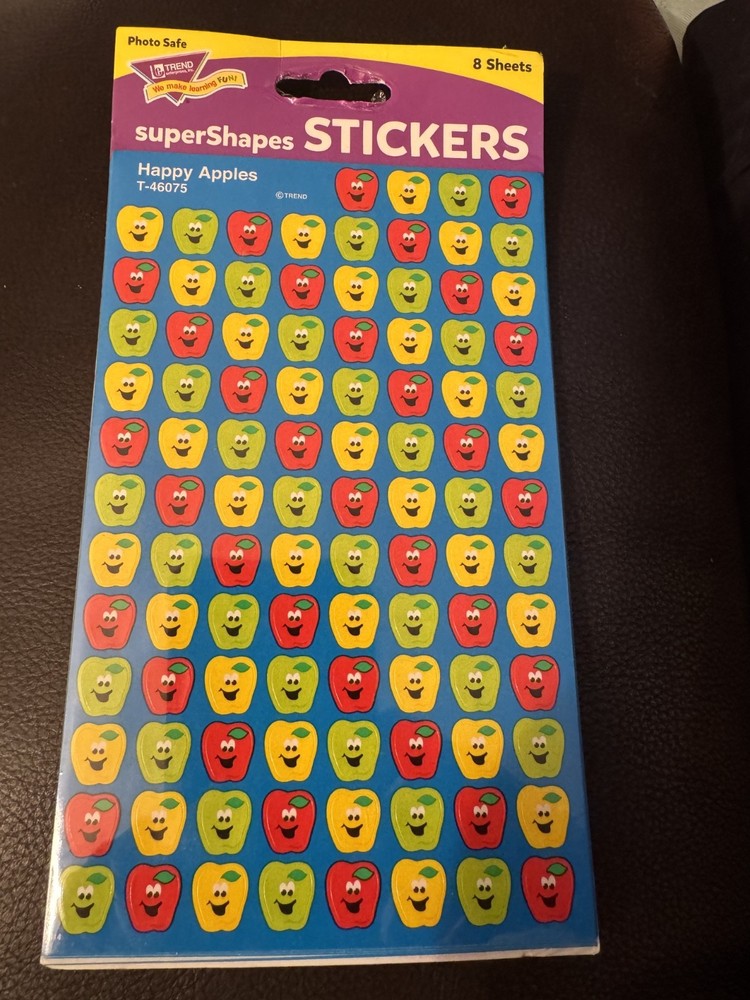 TREND superSPOTS STICKERS HAPPY APPLES T-46075