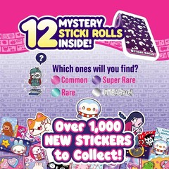 STICKI Rolls Sticki Station – the Original Wearable Shareable Sticker Jewelry Ki