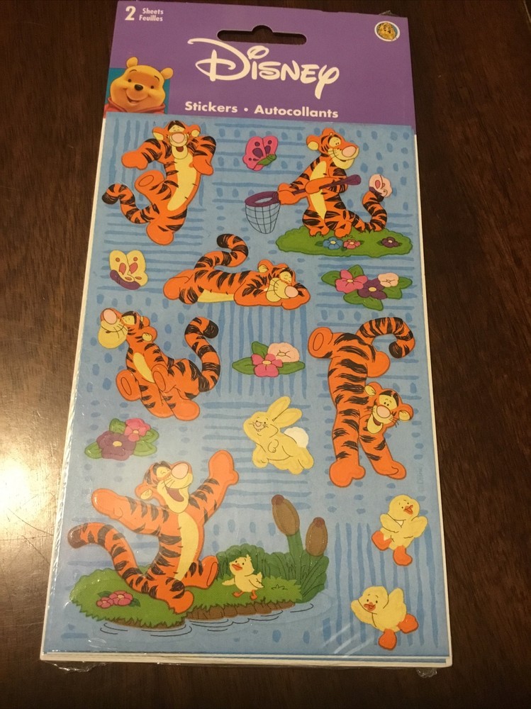 SANDYLION DISNEY TIGGER STICKERS Sealed
