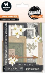 Studio Light Grunge Paper Elements – Nr10 Frames & Texts, SLGRPE10