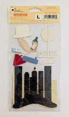 RARE Jolee’s City New Year Times Square New York Scrapbooking Stickers