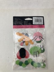 Lot of 5 Provo Craft STAND-OUTS 3D Stickers Insects, Zoo, Tools, Construction