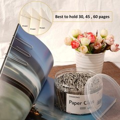 Silver Jumbo Paper Clips, 270pcs 2 Inch (50 mm) Paper Clip, Large Paperclips …
