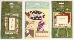 3 Packs Scrapbooking Dimensional Embellishments 2 ANNA GRIFFIN & 1 Brenda Walton