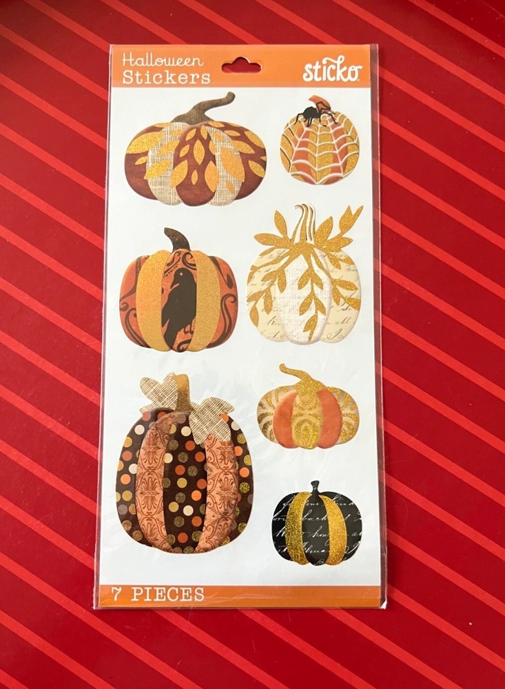YOU CHOOSE – SOME VERY RARE JOLEE’S SANDYLION SOFT SPOKEN HALLOWEEN STICKERS