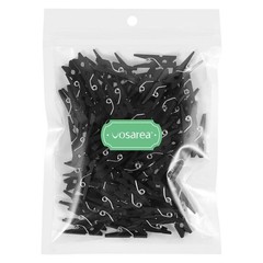 VOSAREA 100PCS Wooden Paper Clips Mini Versatile Clothespin Photo Clips Organ…