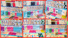 2099+ Sticker Lot | Trendy Sports Hobbies Animals Patterns Spring Happy Friends