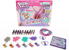 STICKI Rolls Sticki Station – The Original Wearable Shareable Sticker Jewelry Ki