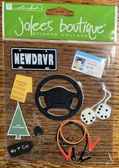 RARE Jolees NEW DRIVER Learn To Drive Car🚗Steering Wheel Keys🔑License Permit