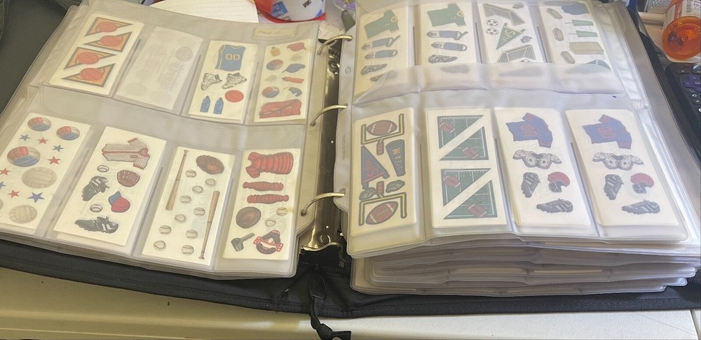 Creative Memories Ind stickers- u pick! Book 4 of 4. School/sports/animals/Misc