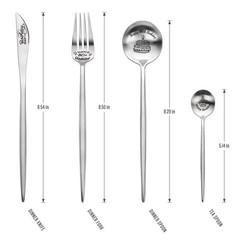 Happy 80th Birthday Spoon&Fork Gifts Engraved Cutlery Set Personalized Birthd…
