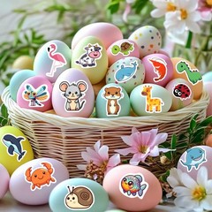 100 PCS Water Bottle Stickers for Kids,Waterproof Vinyl Animal Stickers for Kids