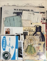 50+ Piece Junk Journal Supply Random Ephemera Lot Mystery Vintage/ Modern Mix