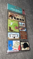 JOLEE’S BOUTIQUE TEXAS STATE 11 PC STICKERS SCRAPBOOK CRAFT VACATION TRAVEL