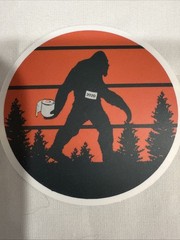 Lot of 10 Assorted Outdoor Bigfoot Sasquatch Yeti Swamp Ape Believe Stickers
