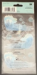 Jolee’s Dimensional Stickers Waves Water Glittery Beach Ocean Lot Of 4 NIP