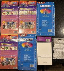 (7) Packs Of Factory Sealed DOLGENCORP INC. Stickers-VINTAGE