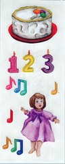 CREATIVE MEMORIES Studio Stickers (2″x5″) Many Themes – You choose!