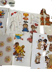 Large Mixed Lot of Vintage Current Inc Sticker Sheets plus other brands