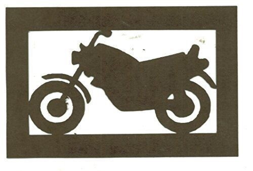 Framed MOTORCYCLE Die Cuts