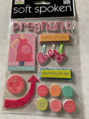 SOFT SPOKEN ME & MY BIG IDEAS 3D STICKERS ELLEN PREGNANT