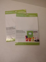 2 NEW CRICUT Printable Sticker Paper 12 Sheets 8.5 X11 1/2″ for Cricut Explore