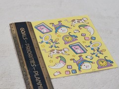 Vintage AGC Inc. American Greetings Mother Goose, Nursery Rhymes 1 Sticker Sheet