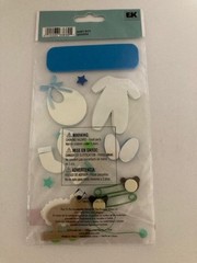 Jolee’s – Sticker Collage – Baby Boy – – 14 Pieces – New & Adorable –