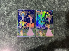 Lot Of 2 Sheets Vintage SandyLion Stickers Holographic Fairies Fairy Stickers