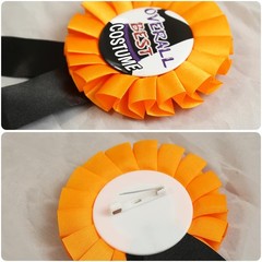 12 PCS Halloween Costume Award Ribbon Trick Or Treat Contest Party Prize Prop