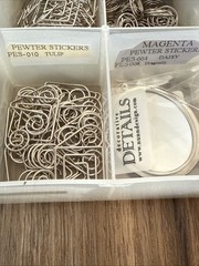 LOT Scrapbook Journal Accents Metal Crafts Jewelry Snaps Hangers Charms