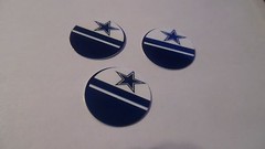 Pre Cut One Inch Bottle Cap Images DALLAS COWBOYS Free Shipping