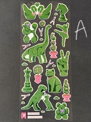 Pipsticks “Plants & Foliage” Sticker Sheets (3x7in) FREE SHIPPING