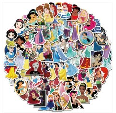 Princess Stickers Skateboard Vinyl Laptop Decal Bomb Pack Lot 100pc NEW