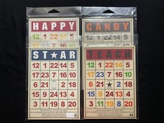 JENNI BOWLIN ASSORTED LARGE BINGO CARDS