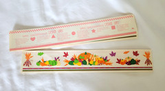 Stickers Mrs. Grossman’s Design Lines Fall Pumpkins Thanksgiving Set of 12