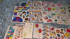 Lot Vintage Stickers For Scrapbooking Frances Meyer 5 Full Packs Lits Of Mods