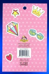 Crown Jewlz Animals & Food Prismatic Mini Sticker Book