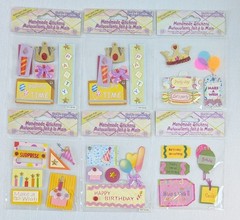 41 Jolee’s Boutique Jolee’s By You Birthday Scrapbook Stickers Craft Lot Party