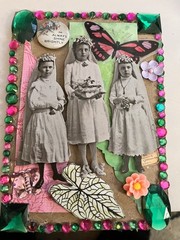 Memory Lane! 5 Vintage Junk Journal Ephemera Cards With Envelopes. Repurpose