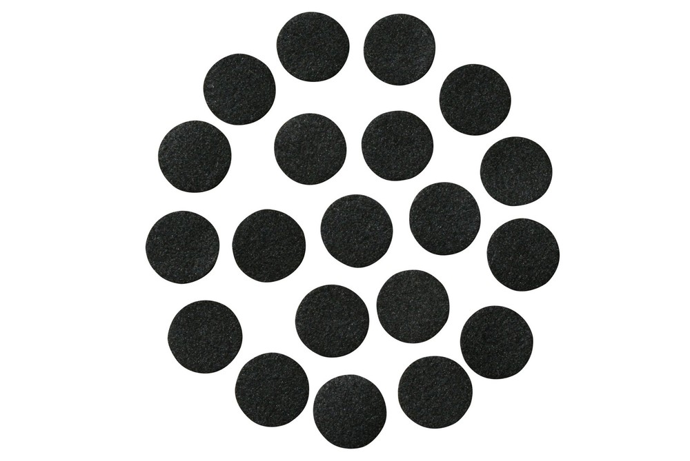 This Season’s Colors Black Felt Circles 1.5″ 48 Count Adhesive Stickers
