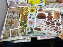 Large Lot of Full Scrapbooking Stickers