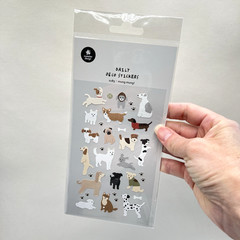 Suatelier Fun Dog Stickers Junk Journal Journaling Scrapbooking