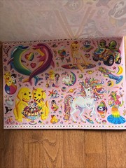 Lisa Frank Giant Sticker Activity Pad Over 2000 Stickers, Play Scenes, Design Pg