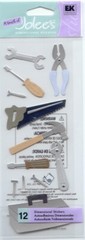 NEW! Touch of Jolee’s TOOL BOX Dad Theme Stickers 64455 FAST FREE ship!