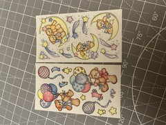 Vintage 1999 Scrapbook Sticker Lot Grandma Grandpa Baby Bears Memory Planning