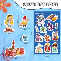 HORIECHALY Scratch N Sniff Stickers