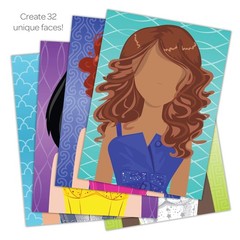 Bendon Princess Create A Face Sticker Play Pad For Kids Ages 3 And Up